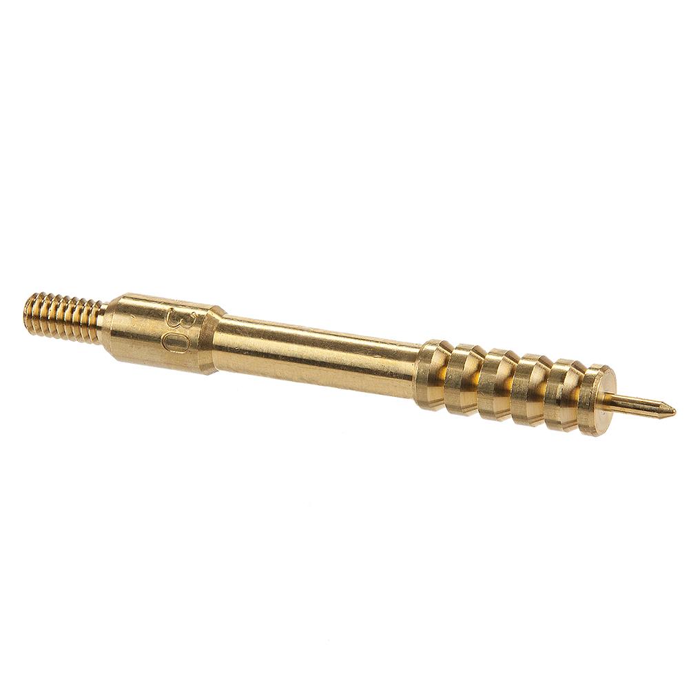 Dewey Brass Rifle Cleaning Jag .30 Calibre Speartip 8-32 Male Thread