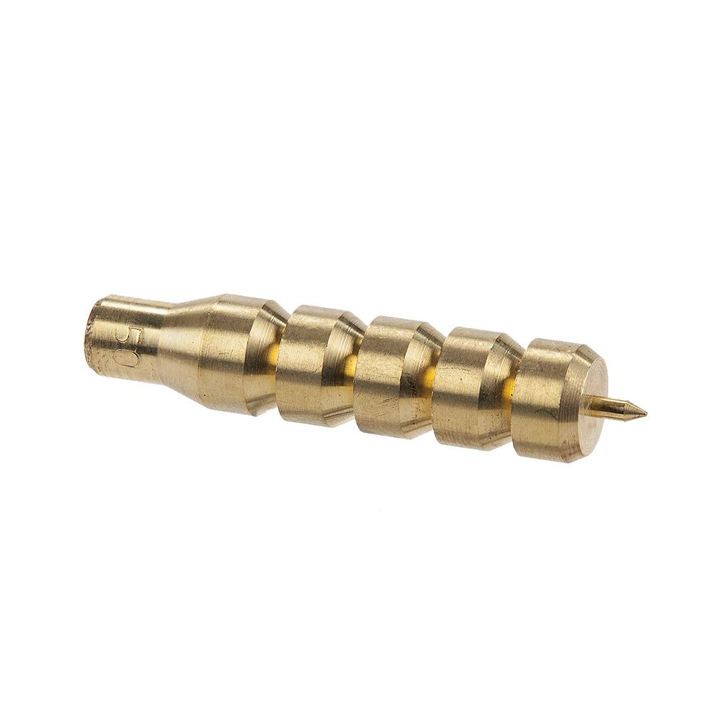 Dewey Brass Rifle Cleaning Jag .50 Calibre Speartip 12-28 Female Thread