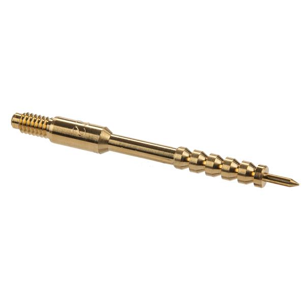 Dewey Brass Rifle Cleaning Jag .22 Calibre Speartip 8-32 Male Thread