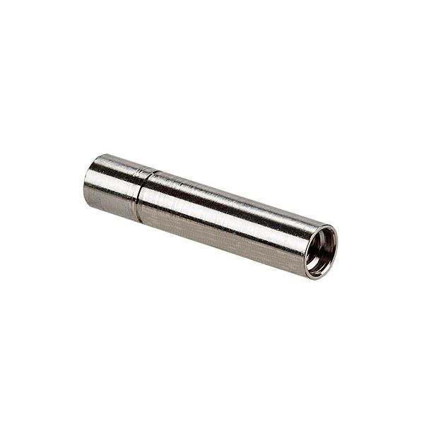 Dewey Small Aluminium Brush Adapter Converts 8-36 Male to 8-32 Female Thread