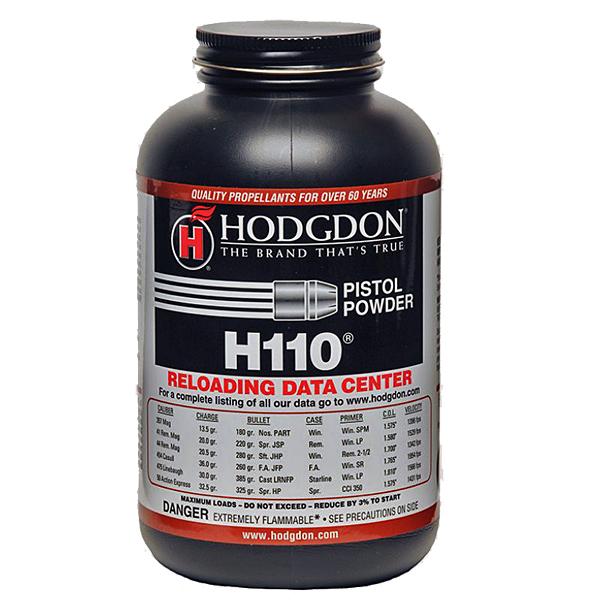 Hodgdon H110 Smokeless Propellant, 1 Pound