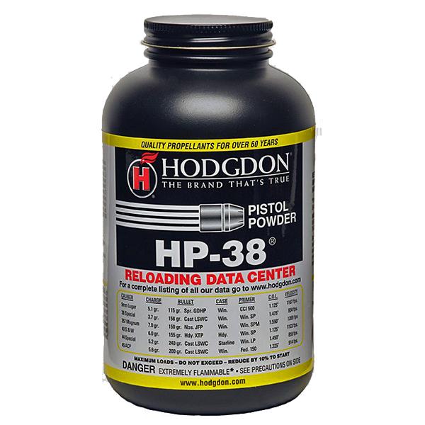 Hodgdon HP-38 Smokeless Propellant 1 Pound