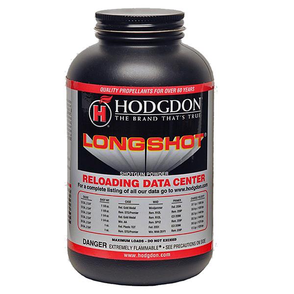 Hodgdon Longshot Smokeless Propellant, 1 Pound