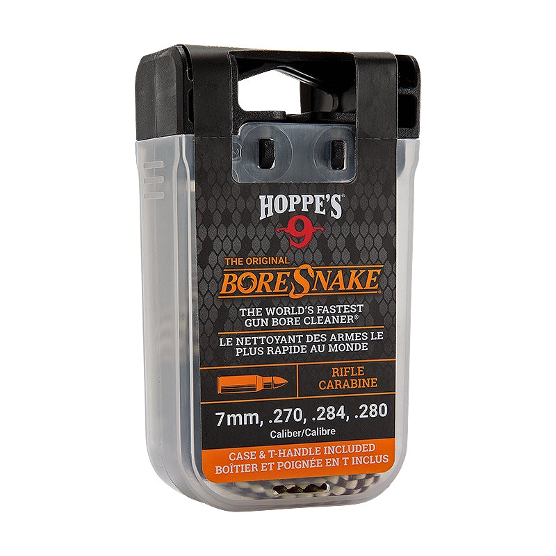 Hoppe's BoreSnake Den Rifle Bore Cleaner with T-Handle, .270, .280, .284 and 7MM Rifle