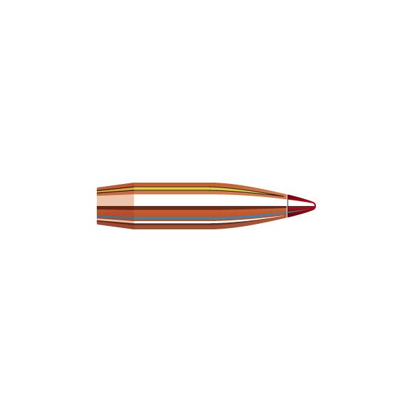 Hornady ELD Match Bullets 22 Calibre (0.224" diameter) 75 Grain Polymer Tip 100/Box