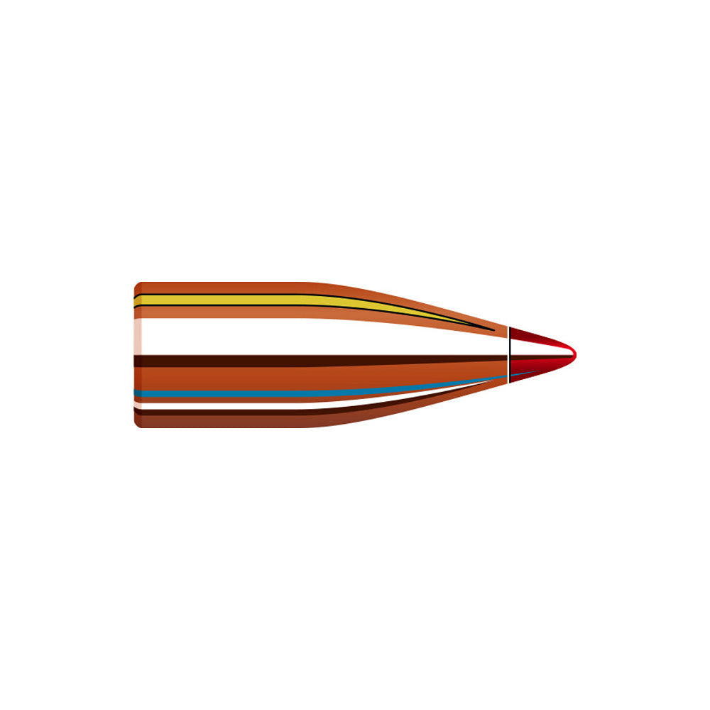 Hornady V-MAX Bullets 30 Calibre (0.308" diameter) 110 Grain Flat Base 100/Box