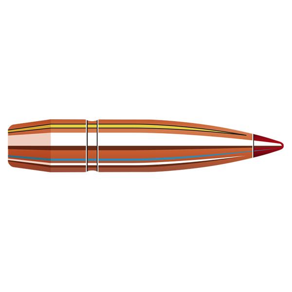 Hornady CX Bullets 243 Calibre, 6MM (0.243" diameter) 90 Grain Polymer Tip Lead-Free 50/Box