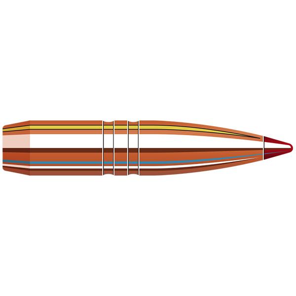 Hornady CX Bullets 26 Calibre, 6.5MM (0.264" diameter) 120 Grain Polymer Tip Lead-Free 50/Box
