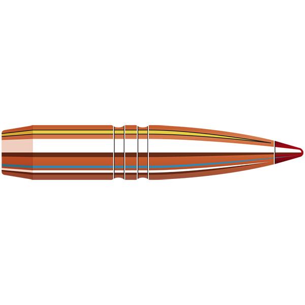Hornady CX Bullets 26 Calibre, 6.5MM (0.264" diameter) 130 Grain Polymer Tip Lead-Free 50/Box