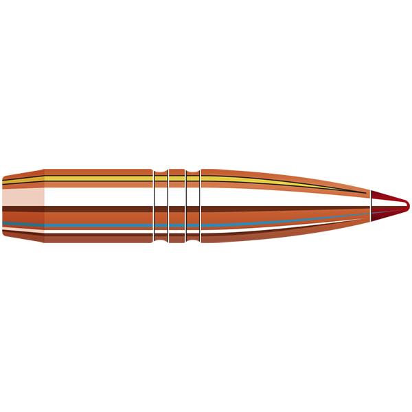 Hornady CX Bullets 26 Calibre, 6.5MM (0.264" diameter) 130 Grain Polymer Tip Lead-Free 50/Box