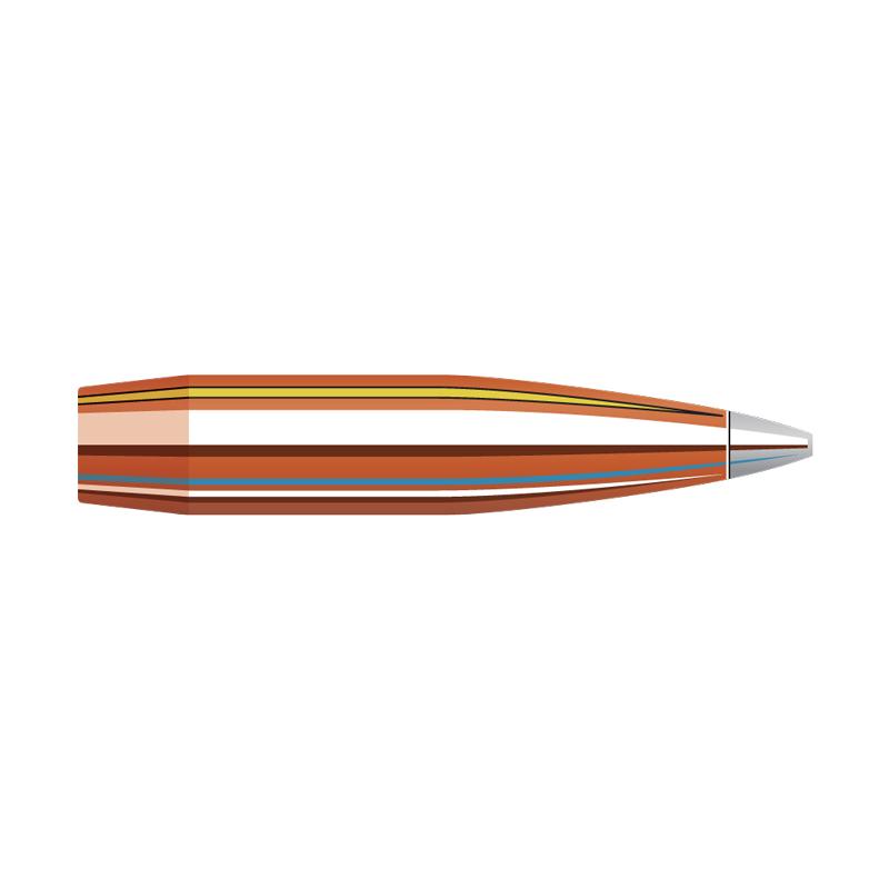 Hornady A-Tip Match Bullets 264 Calibre, 6.5MM (0.264" diameter) 135 Grain Aluminium Tip 50/Box