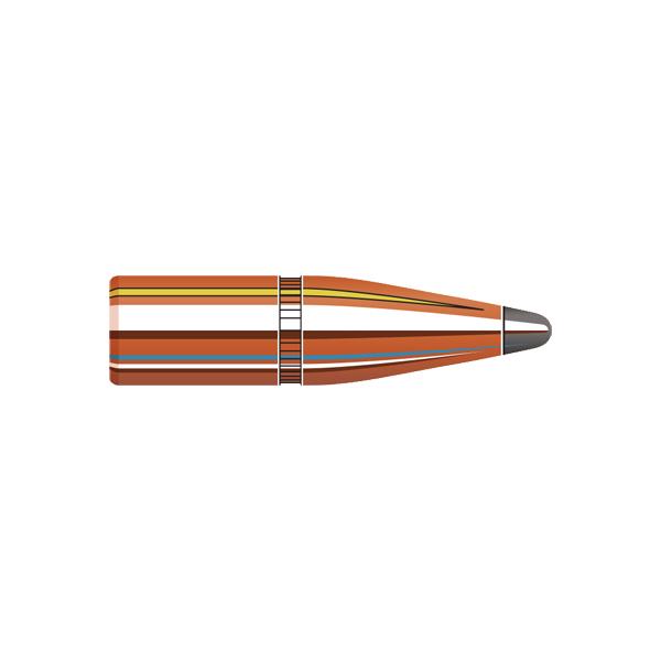 Hornady InterLock Bullets 270 Calibre (0.277" diameter) 130 Grain, Spire Point 100/Box