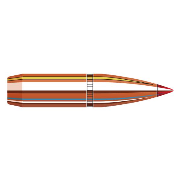 Hornady SST Bullets 270 Calibre (0.277" diameter) 150 Grain, Polymer Tip Boat Tail 100/Box