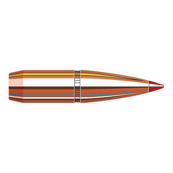 Hornady SST Bullets 28 Calibre, 7MM (0.284" diameter) 154 Grain, Polymer Tip Boat Tail 100/Box