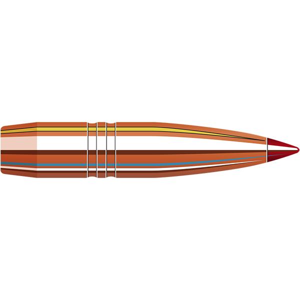 Hornady CX Bullets 30 Calibre, (0.308" diameter) 190 Grain Polymer Tip Lead-Free 50/Box
