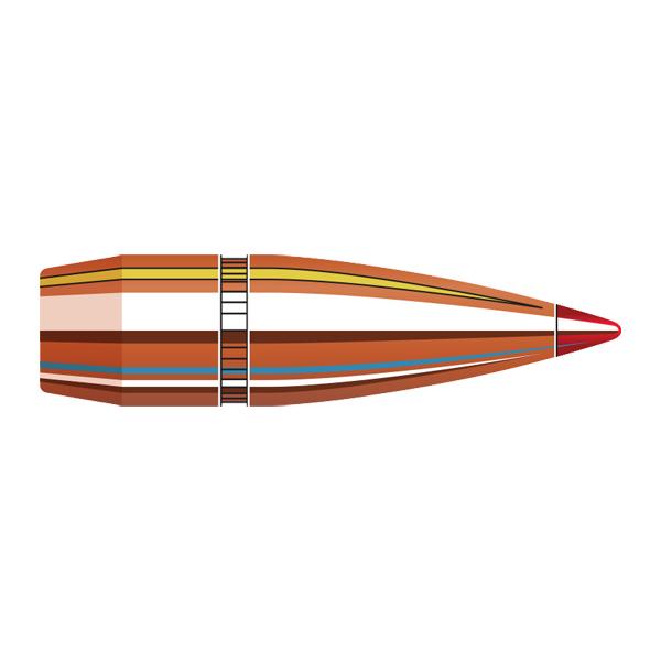 Hornady SST Bullets 8MM Calibre (0.323" diameter) 170 Grain, Polymer Tip Boat Tail 100/Box