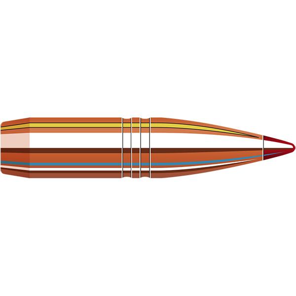 Hornady CX Bullets 338 Calibre, (0.338" diameter) 225 Grain Polymer Tip Lead-Free 50/Box