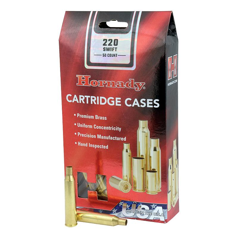 Hornady Brass 220 Swift Unprimed 50/Box