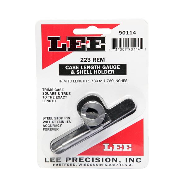 Lee Case Length Gauge and Shell Holder