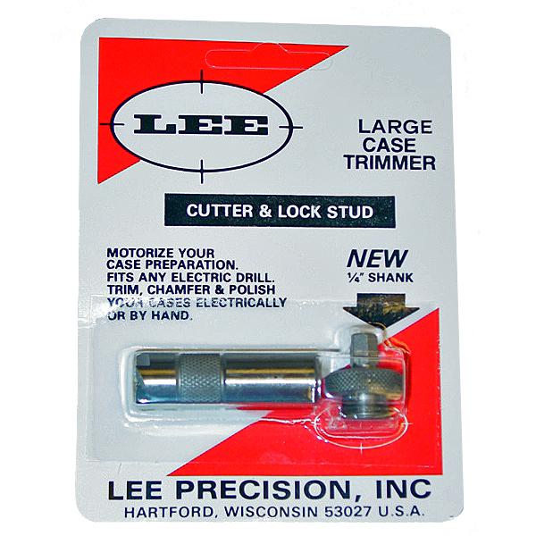 Lee Case Trimmer Cutter and Lock Stud, Large 480 Ruger, 500 S&W Magnum, 50 BMG