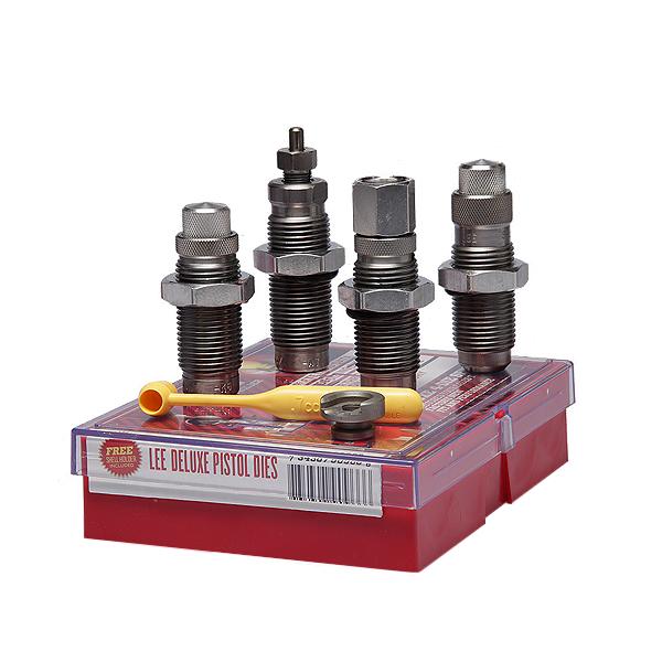 Lee Pistol Deluxe Carbide 4-Die Set