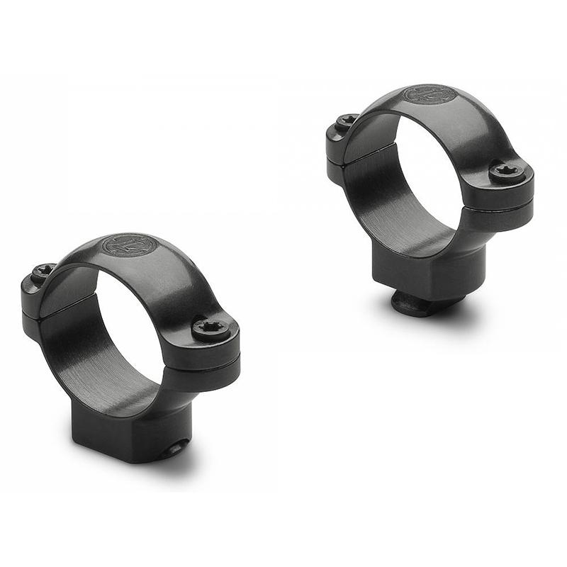 Leupold Standard Rings, 30MM, Super High, Matte Black, Steel, 1.00 inch