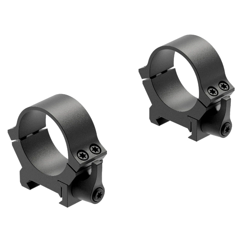 Leupold QRW (Quick Release Weaver Style) Rings 30MM, Low, Matte Black, .730 inches
