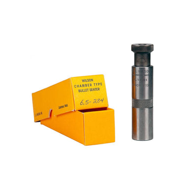 LE Wilson standard 6.5-284 inline bullet seater for seating bullets into rifle cartridge cases