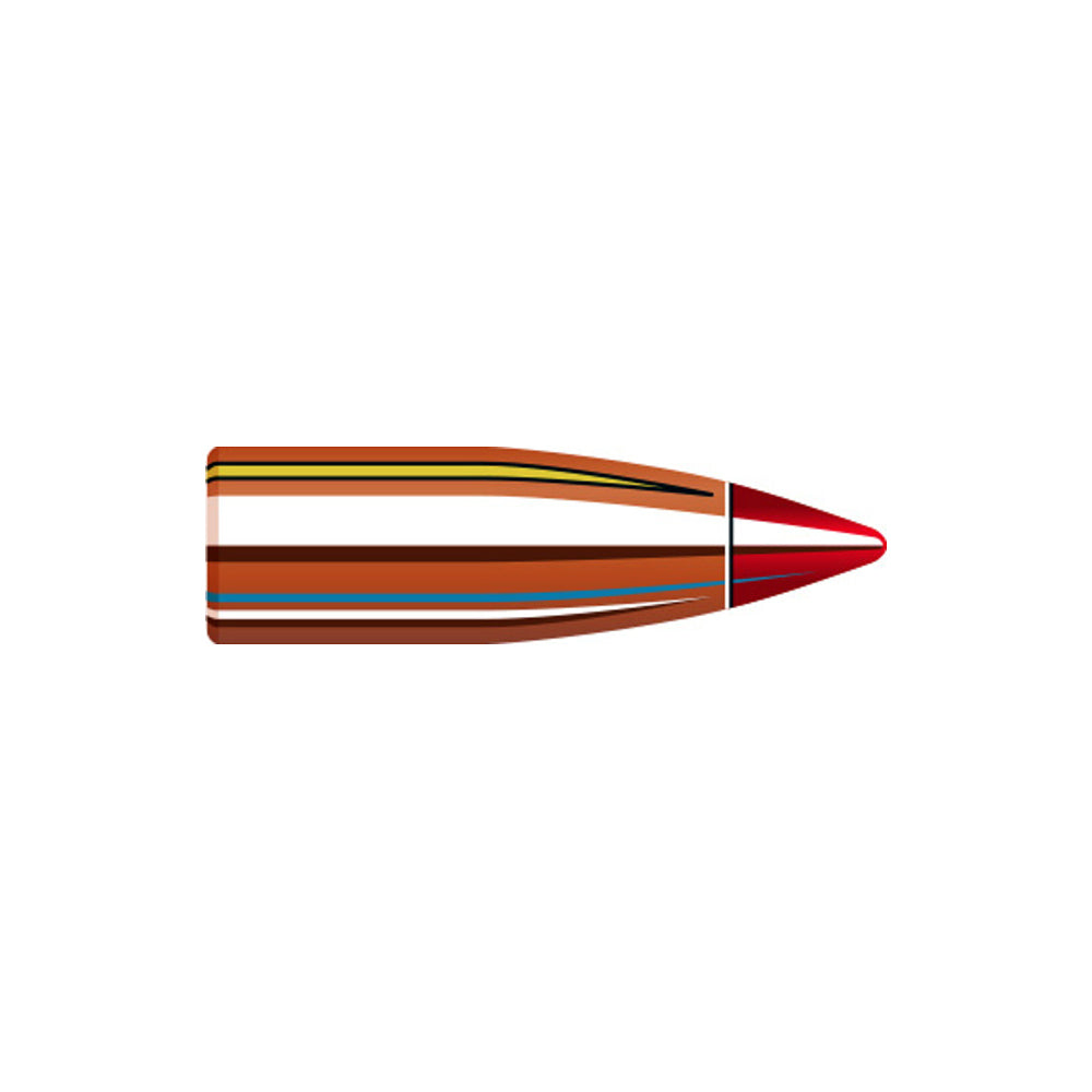 Hornady V-MAX Bullets 17 Calibre (0.172" diameter) 20 Grain Flat Base, 100/Box