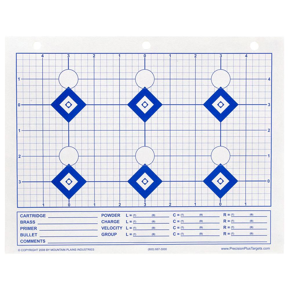 Mountain Plains Precision Plus Gold Label Targets 25 per Pack