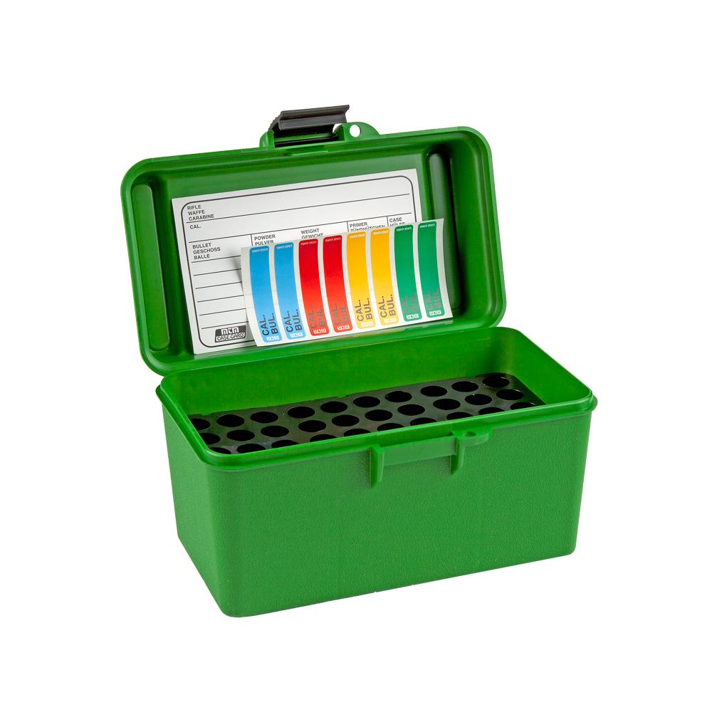 MTM Rifle Deluxe H-50 Series Flip-Top Ammo Box with Handle, H50-RM, 22-250 Remington, 243 Winchester, 308 Winchester