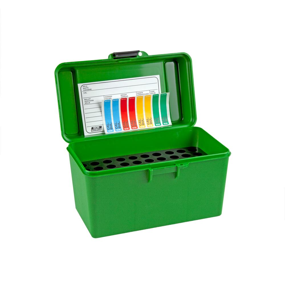 MTM Rifle Deluxe H-50 Series Flip-Top Ammo Box with Handle, H50-RL, 220 Swift, 30-06 Springfield, 8x57MM Mauser