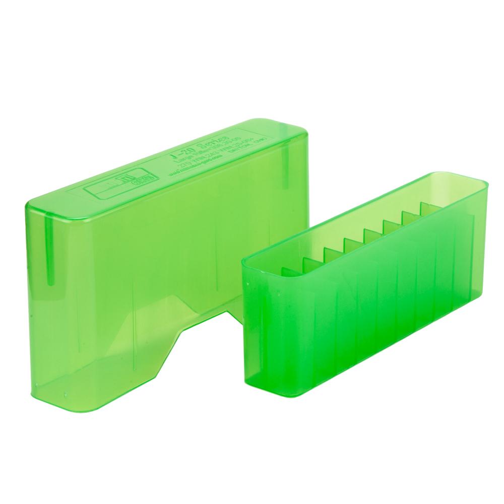 MTM Rifle J-20 Series Slip-Top 20 Round Ammo Box Plastic, J20-L, 220 Swift, 308 Winchester, 30-06 Springfield
