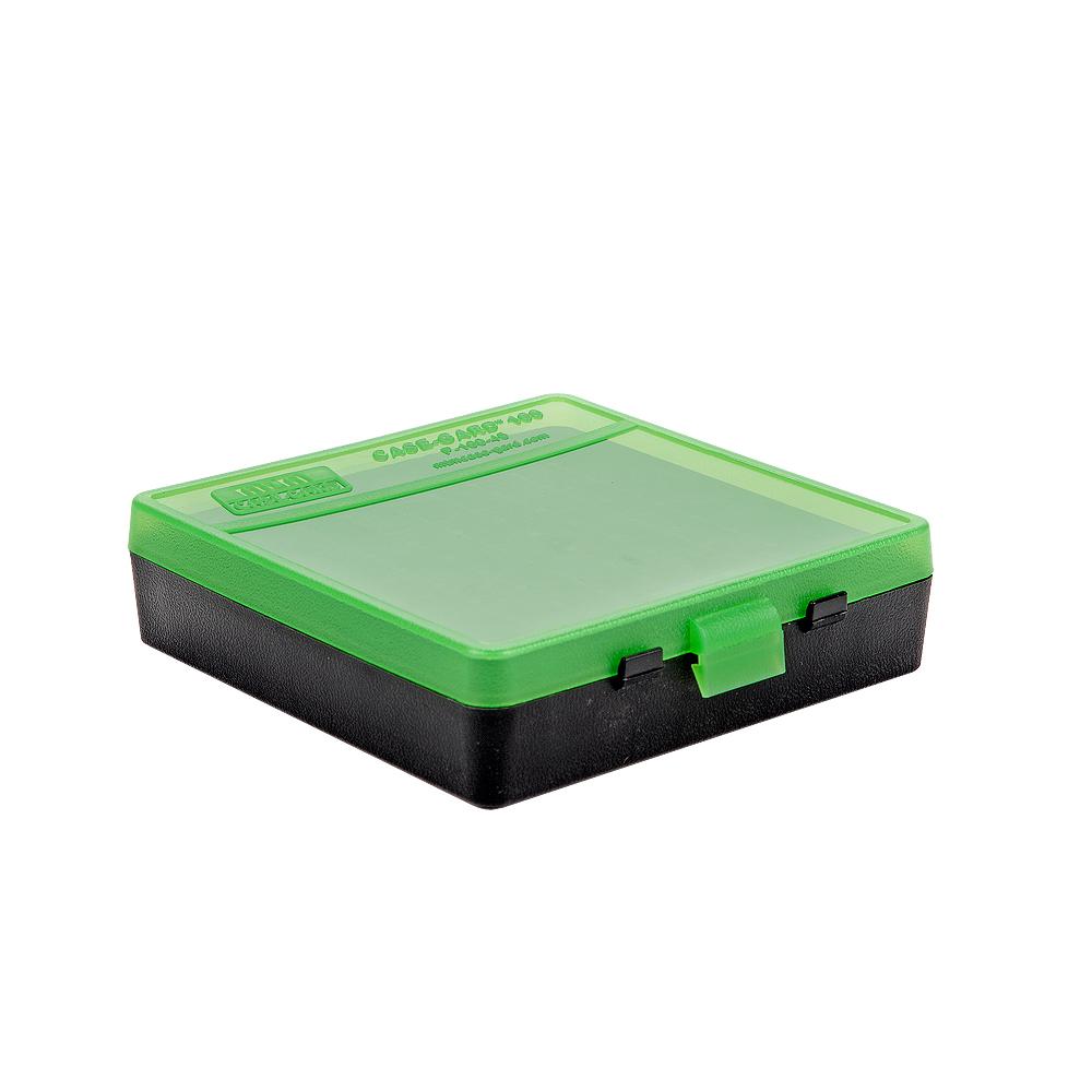 MTM Handgun P-100 Series Flip-Top 100 Round Plastic Ammo Box,  45 ACP