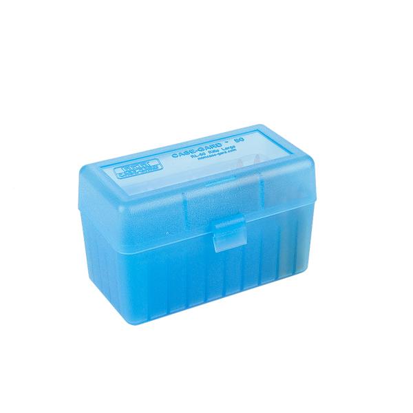 MTM Rifle RL-50 Series Flip-Top 50 Round Plastic Ammo Box, 25-06 Remington, 6.5 X 55 SE, 30-06 Springfield