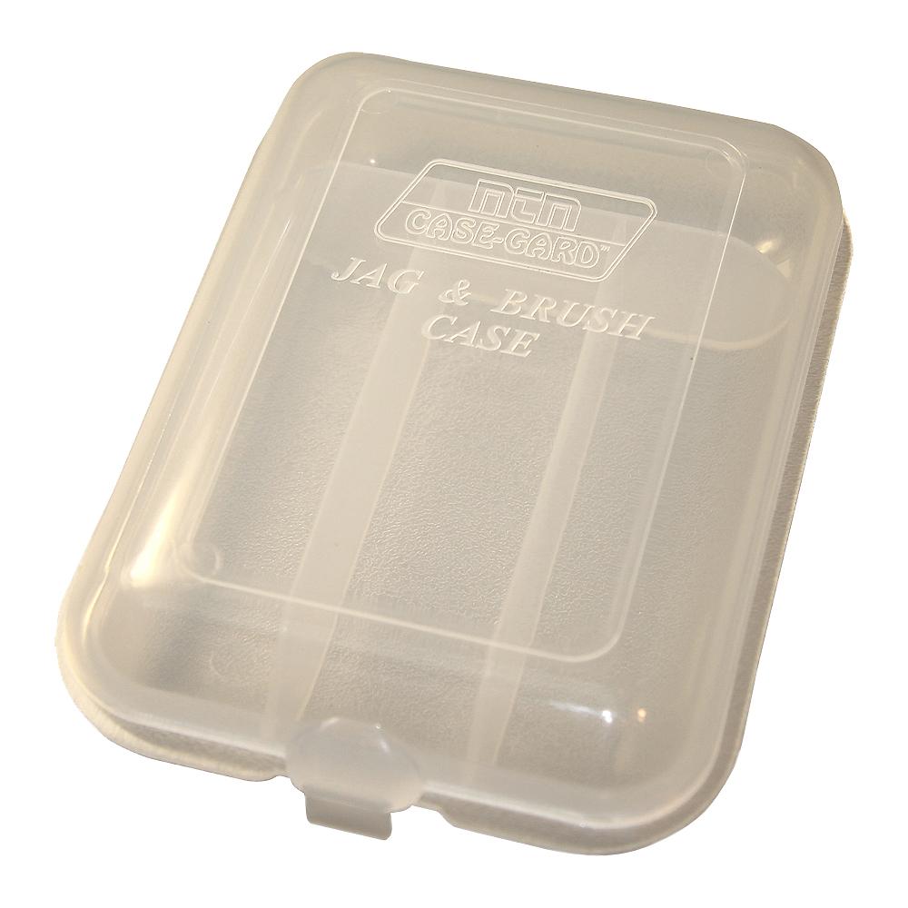 MTM Plastic Cleaning Jag and Brush Case, Clear