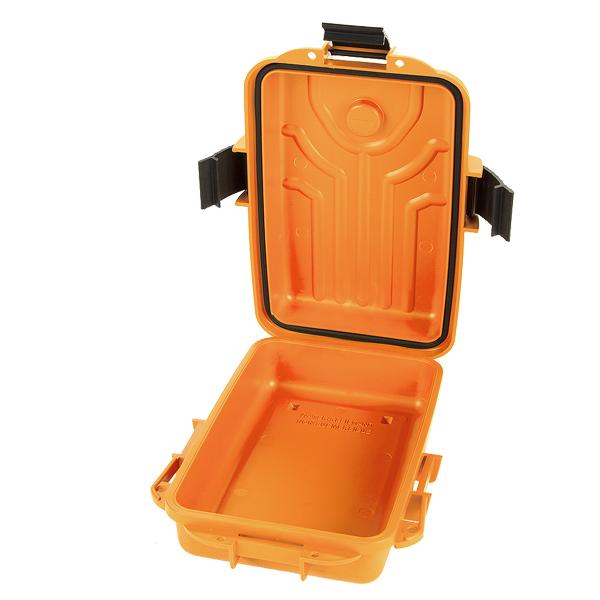 MTM Ammo Travel-Survivor Dry Box, 10" x 7" x 3" Polymer Orange