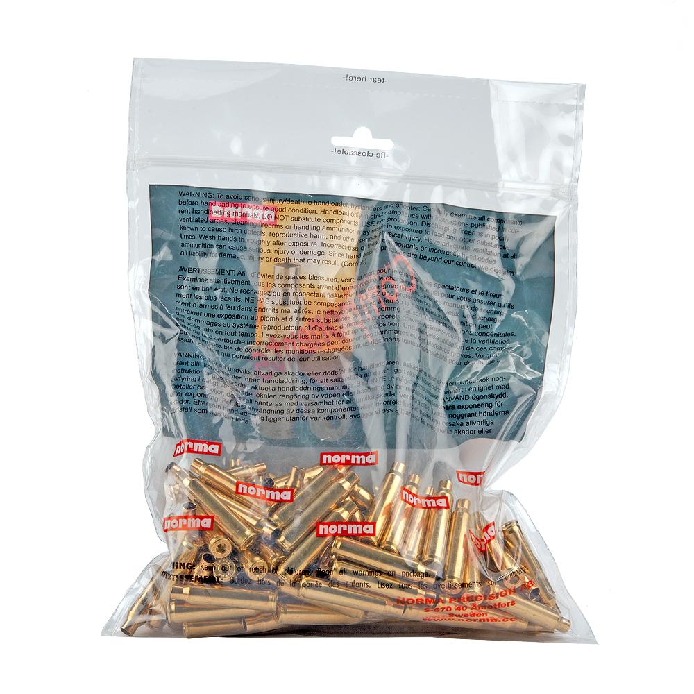 Norma Brass 223 Remington Unprimed 100/Bag