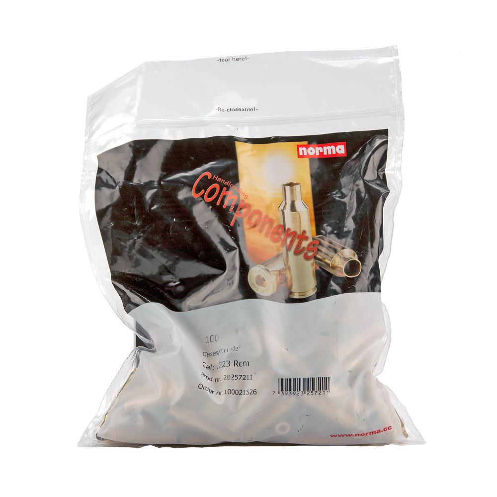 Norma Brass 223 Remington Unprimed 100/Bag