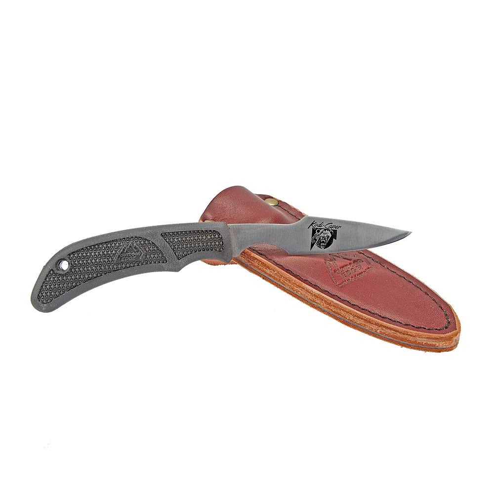 Outdoor Edge Kodi-Caper Hunting Knife w/Leather Sheath