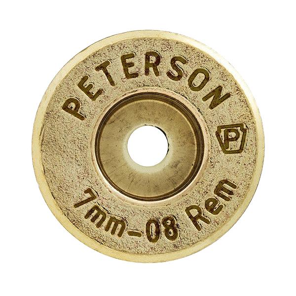 Peterson Brass 7MM-08 Remington Unprimed 50/Box