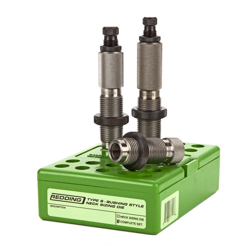 Redding Type S Bushing Neck Die Set, 6MM BR Remington (Norma BR)
