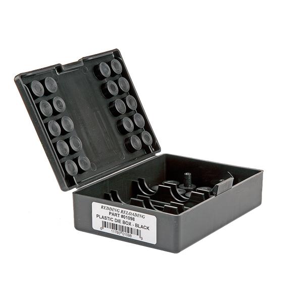 Redding Replacement 3-Die Plastic Storage Box, Black