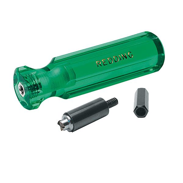 Redding Large Primer Pocket Uniformer Tool with Handle and Hex Power Adapter