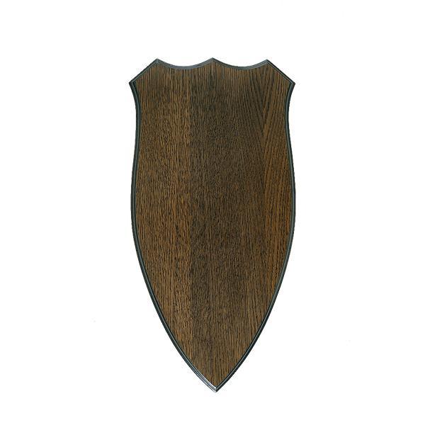 Trophy Shield Large Stag Skull 9-1/2 x 19-1/2 Inches with Rear Hanger