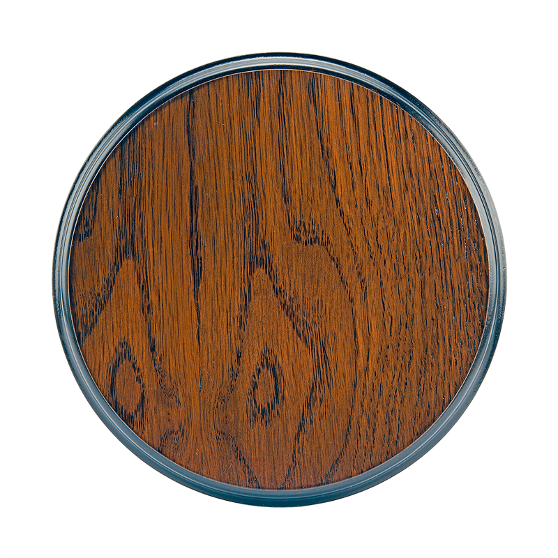 Trophy Shield 9 Inch Round with Rear Hanger, Oak