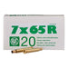 RWS Unprimed 7 X 65 Rimmed cartridge cases