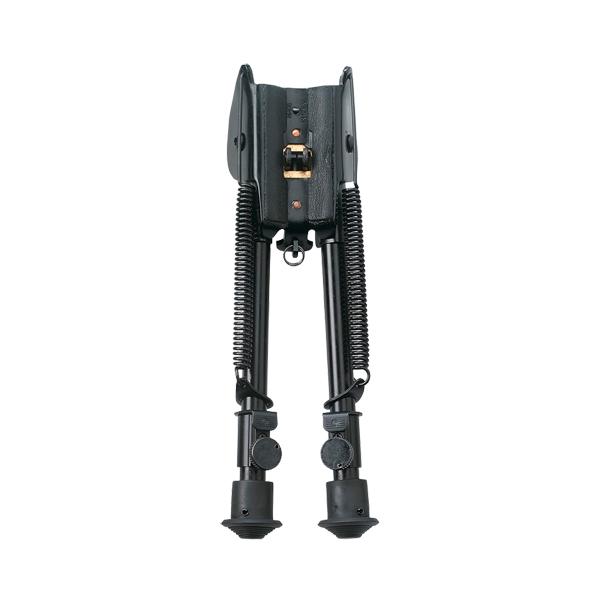 Shooter's Ridge Bipod Fixed Swivel Stud Mount 13.5 inches to 23 inches Black