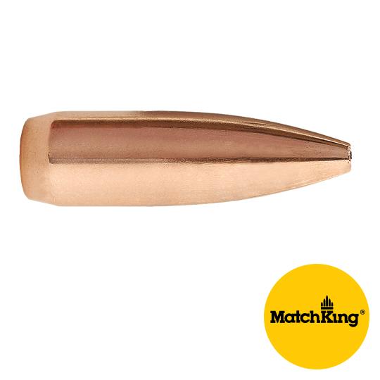 Sierra MatchKing Bullets 243 Calibre/6MM (0.243" diameter) 70 Grain Hollow Point Boat Tail 500/Box