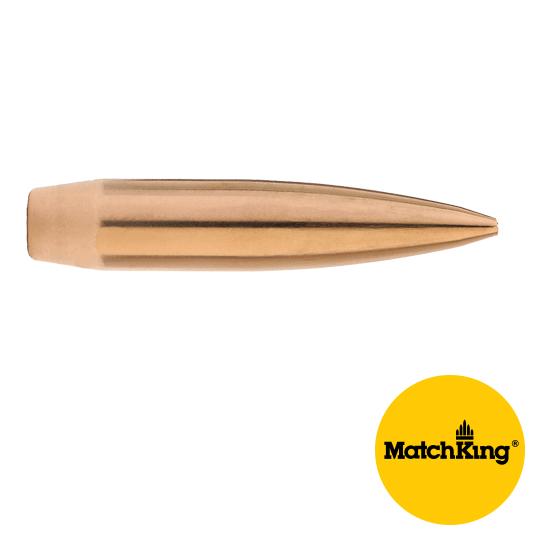 Sierra MatchKing Bullets 243 Calibre/6MM (0.243" diameter) 107 Grain Hollow Point Boat Tail 500/Box